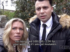 Grote lul, Blond, Brijd, Hondjeshouding, Europees, Hd, Geld, Realiteit