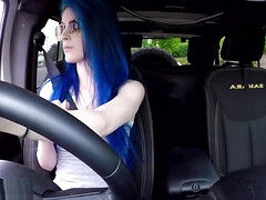 Auto, Vrouw, Voeten fetish, Hd, Masturbatie, Kut duiken, Alleen, Webcamera