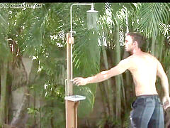 Leie, Grosser schwanz, Schwul, Masturbation, Im freien