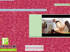 Professor get hottie sexting chat with a student