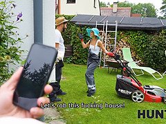 Rubia, Checa, Marido, Coleta, Pov, Coño, Afeitado, Esposa