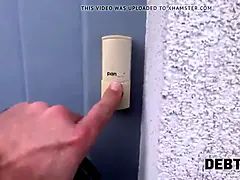 Debt4k. muscled man fucks teenie cute debtor who