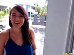 Arsch, Grosser arsch, Blasen, Braunhaarige, Handjob, Pov, Jungendliche (18+), Titten