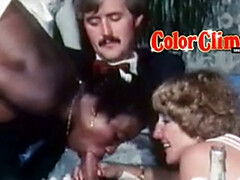 Noire, Interracial, Léchez, Masturbation, Chatte, Rétro, Plan cul à trois, Rétro ancien