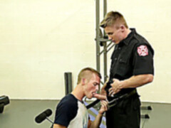 Анальный секс, Большой член, Минет, Геи, Спортзал, Униформа