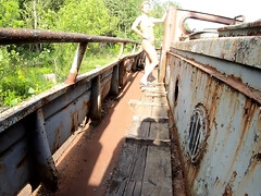 Nudism On An Abandoned Ship