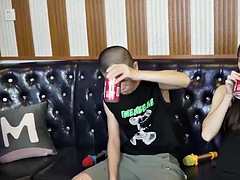 アジア人, 中国人, 中出し, イく瞬間, オナニー