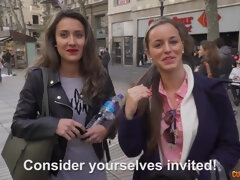 Gros cul, Sucer une bite, Brunette brune, Tir de sperme, Queue, Chatte, Adolescente, Nénés