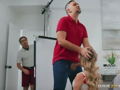 Blondine, Blasen, Kleid, Absätze, Milf, Muschi, Tätowierung, Ehefrau