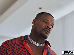 美人, デカチン, 黒人, フェラチオ, 黒人, 顔射, 異人種間, オッパイの