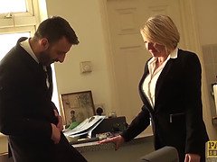 緊縛, ボンデージ, イギリス人, 口内発射, 服従, フェティッシュ, 熟年, おもちゃ