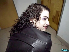 お尻, 黒人, フェラチオ, レザー, アウトドア, 穴開きパンティ, タトゥー, オッパイの