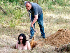 Mooie dikke vrouwen, Gebondenheid, Bruinharig, Dominatie, Hardcore, Buiten, Kort haar, Billekoek