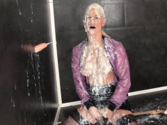 Rubia, Bukkake, Europeo, Fetiche, Hd, Medias largas