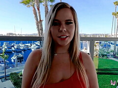 Percy Sires - Busty Teen Blonde Fucks Hard in Casting Audition - Big Natural Tits & Nice Ass