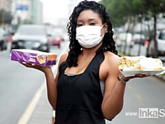 Enthousiasteling, Grote kont, Bruinharig, Hd, Latijnse vrouw, Natuurlijke tieten, Rijden, Tiener