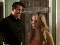 アナル, お尻, デカチン, ブロンド, フェラチオ, バック, 顔射, ヤリマン