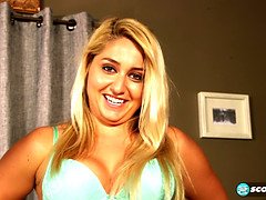 Leie, Grosser arsch, Blondine, Hd, Masturbation, Solo
