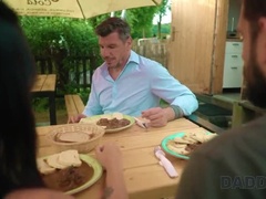 Mooi, Grote lul, Daddy, Lul, Europees, Eerste keer, Ruw, Tiener