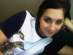 Morena, Masturbación, Solo, Adolescente, Camara web