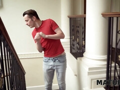 Gros cul, Blonde, Britannique, Hd, Mature, Criant