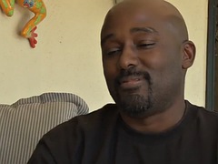 Blonde teen Valerie White first interracial experience on stepdads BBC Big Black