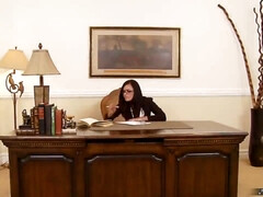 Nana, Gros seins, Plantureuse, Hard, Bureau, Nénés