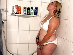 Amateur, Rubia, Hembra, Alemán, Masturbación, Orgasmo, Solo, Tatuaje