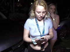 素人, お尻, フェラチオ, 気狂い, ハードコア, 公共, オマンコ, オッパイの