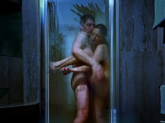 デカチン, カップル, フランス人, 面白, ハードコア, キス, ソフトコア, オッパイの