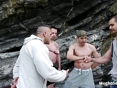 Spanish MILF Karyn Bayres Fucks John Barea on Beach - Big Tits Outdoor Sex