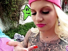 In den arsch, Grosser schwanz, Blondine, Blasen, Spermaladung, Fetisch, Klaffend, Hd
