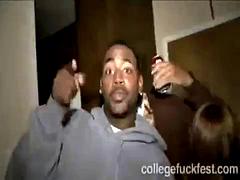 Leie, Tussi, Blondine, Blasen, Hochschule, Hardcore, Pornostars, Student