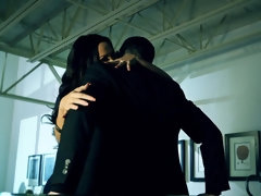 Grote lul, Grote mammen, Pijpbeurt, Bruinharig, Hondjeshouding, Hd, Huisvrouw, Likken