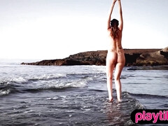 Cul, Nana, Plage, Gros cul, Hd, Solo, Adolescente, Nénés