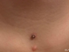 Jessica sucks a super small dick off in this POV scene