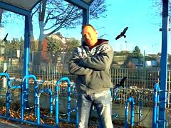 Grosser schwanz, Grosse titten, Blondine, Blasen, Deutsch, Hardcore, Öffentlich, Titten