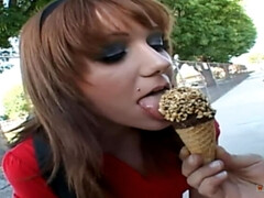 お尻, ドイツ人, ハードコア, 自然山雀, オマンコ, 赤毛, ティーン, オッパイの