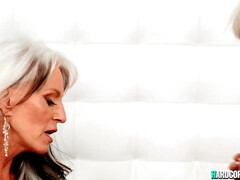 デカパイ, ブロンド, お婆さん, ハードコア, 熟年, 淫乱熟女, ティーン, 三人