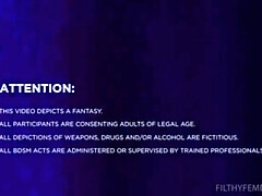 Грязь, Грязные слова, Женщины, Женское доминирование, Хд, Страпон, Тату, Втроем