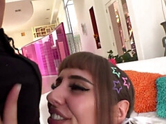 Cocksucker Tommy King Preps Her Ass For A Big Anal Fuck