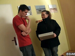 BBWBET - Immense tummy fatty drinks his thick penis before plumb