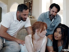 Минет, Семяизвержение, Глубокая глотка, Семья, Секс без цензуры, Мастурбация, Милф, Рыжие