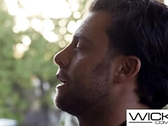 Wicked: Blond Babe Ravished by Mature Stud