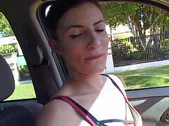 Sucer une bite, De plein air, Public, Pute