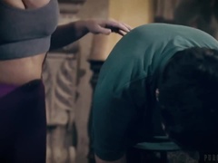 In den arsch, Blondine, Blasen, Familie, Muschi, Stiefmutter, Flotter dreier, Zug