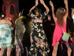 素人, デカ尻, 茶髪の, 汚れた　, ドレス, 彼女, パンティ, シャワー