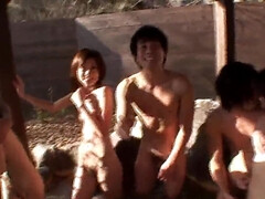 18, 素人, アジア人, フェラチオ, グループ, Hd, 日本人, ティーン