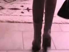 Snorting a load of cum through her nose