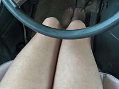 素人, 女装男装, 足, フェティッシュ, 下着, 熟年, シーメール, 一人
